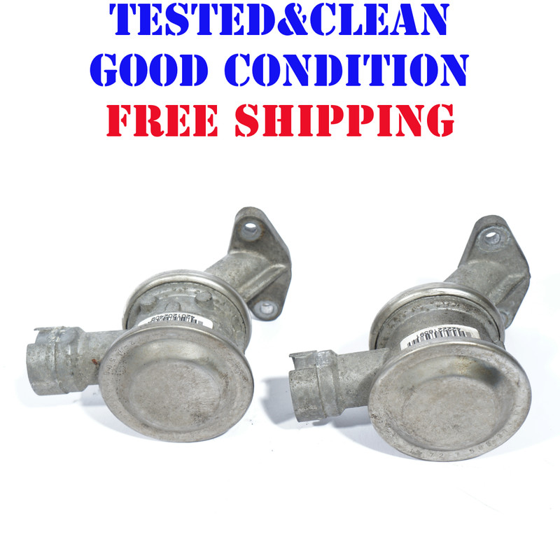 2002 - 2005 BMW 745Li Secondary Air Injection Smog Pump Valve Check Set Of 2 OEM
