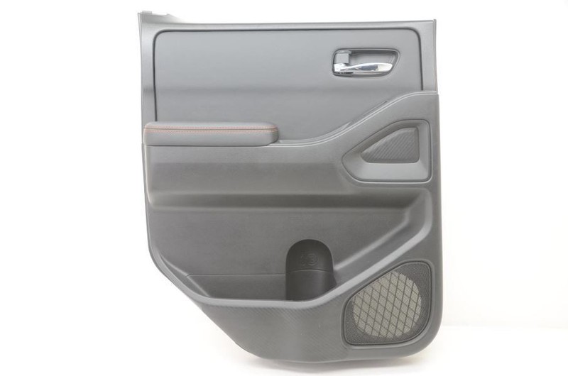 2022-2023 Nissan Frontier Pro-4X Driver Left Rear Black Door Trim Panel