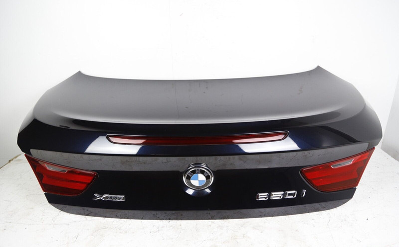 2012-2018 BMW F13 640i 650i COUPE LID TRUNK W/ CAMERA CARBON BLACK METALLIC 416