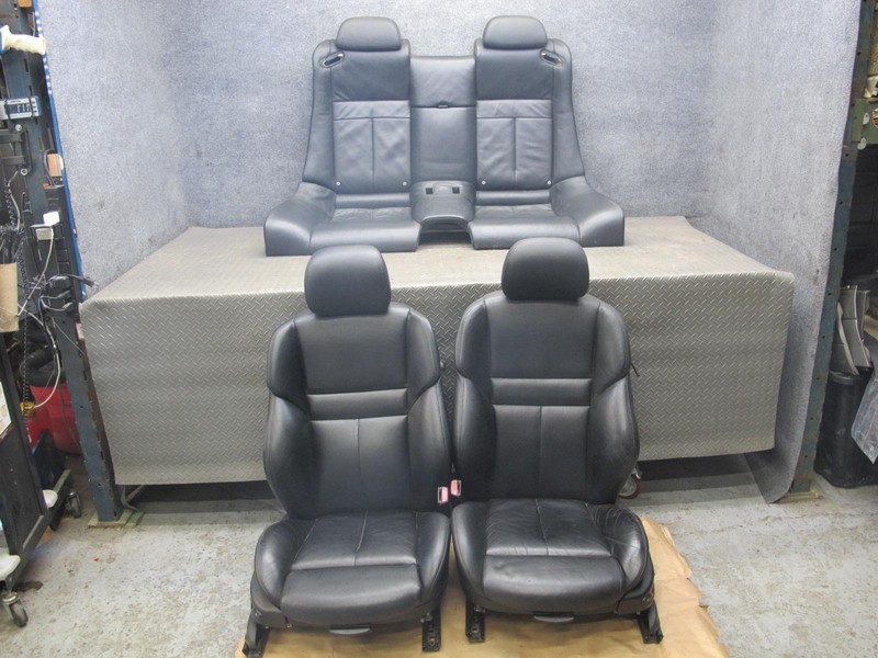 2006-2010 BMW E63 COUPE FRONT & REAR SPORT LEATHER SEAT SET