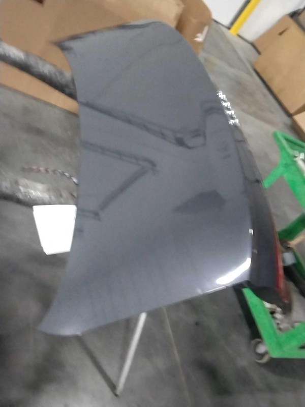 2018 Audi A4 Deck Lid Trunk Lid OEM Grey 4DR SED 87000 Miles NJ25-24884-625724