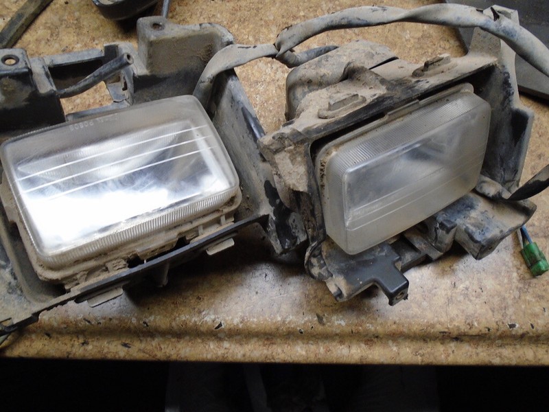 2003 Honda Foreman TRX400 TRX 400 ATV Front Head Light Head Lights Cover Guard