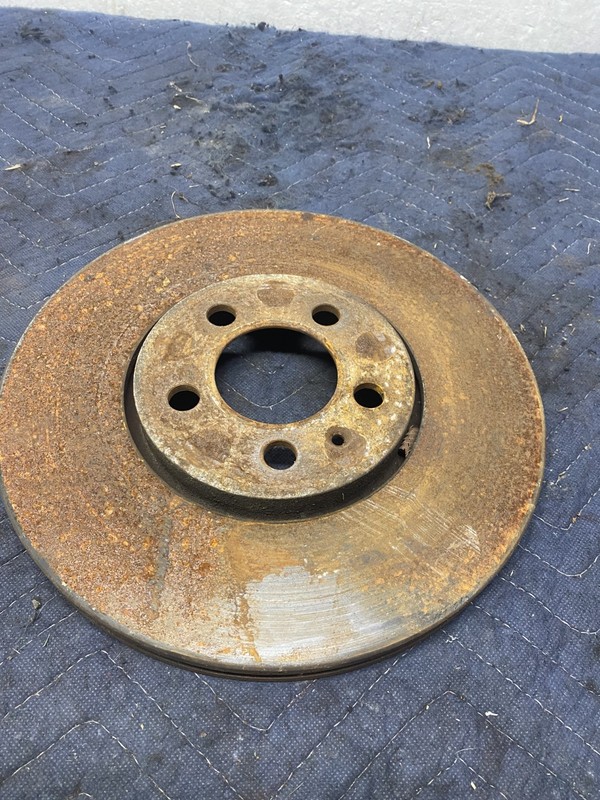 2000 Volkswagen Golf 2 Door VR6 Left Front Rotor OEM