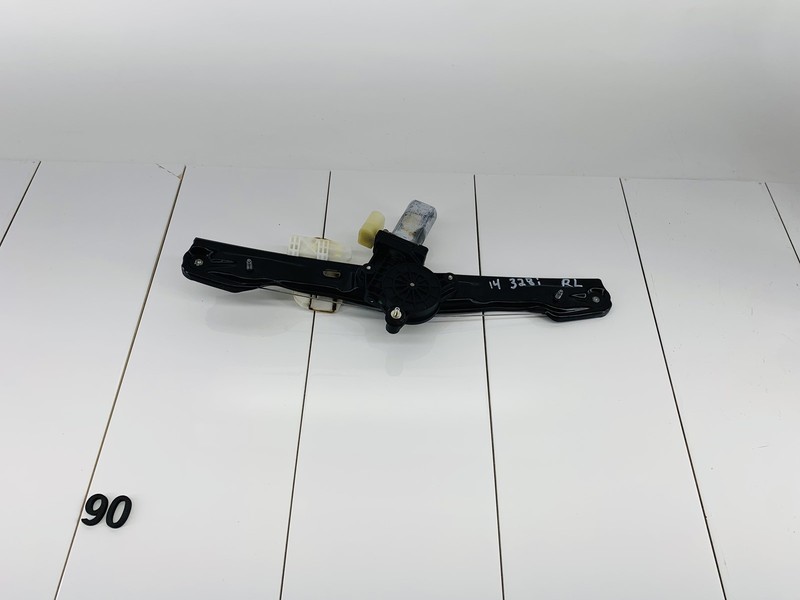 12-16 BMW 328I F30 REAR LEFT DRIVER SIDE DOOR WINDOW REGULATOR & MOTOR OEM