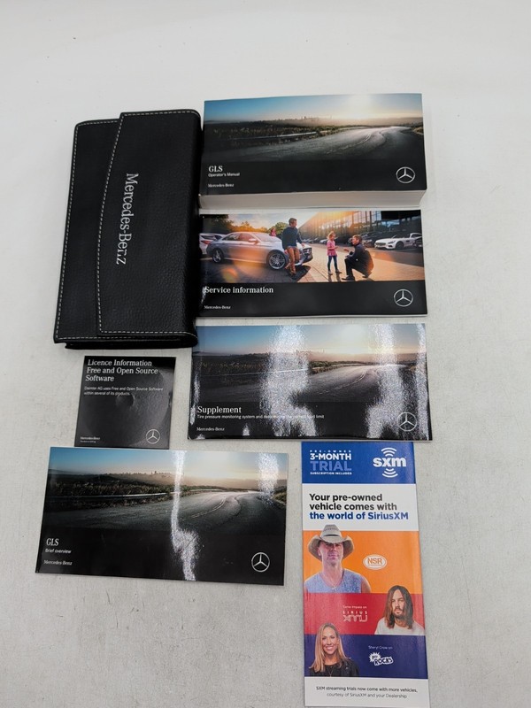 2021 MERCEDES GLS63 AMG OWNERS MANUAL BOOKLET SET & CASE