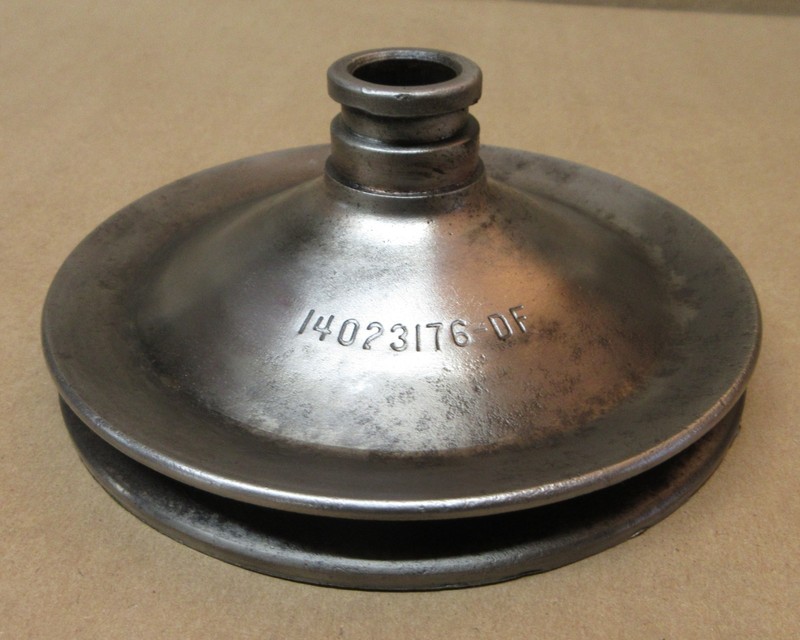 USED MARINE POWER STEERING PUMP PULLEY SINGLE GROOVE 14023176 DF