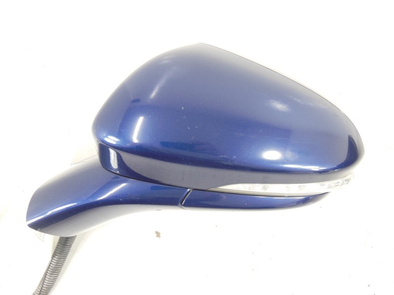 2013 2014 Ford Fusion Power Door Mirror Driver Left LH Heated OEM Blue J4