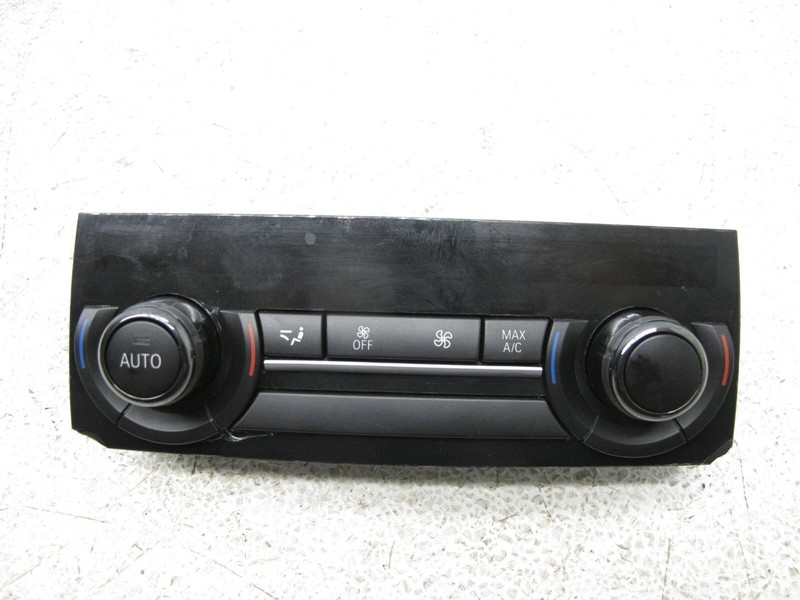 09-16 BMW F01 F02 740Li 750Li 550i HVAC TEMPERATURE AC CONTROL PANEL REAR OEM 12