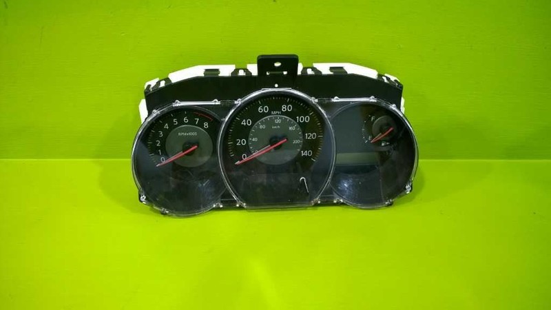 07 08 VERSA AT HTBK SPEEDOMETER CLUSTER W/O CVT/ABS 272K MILES OEM 3133-1