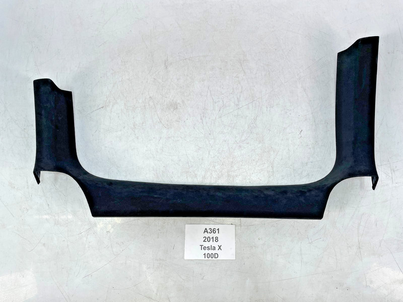 ✅ 16-20 OEM Tesla Model X Rear Right Passenger Falcon Door Lower Trim Ultrasuede