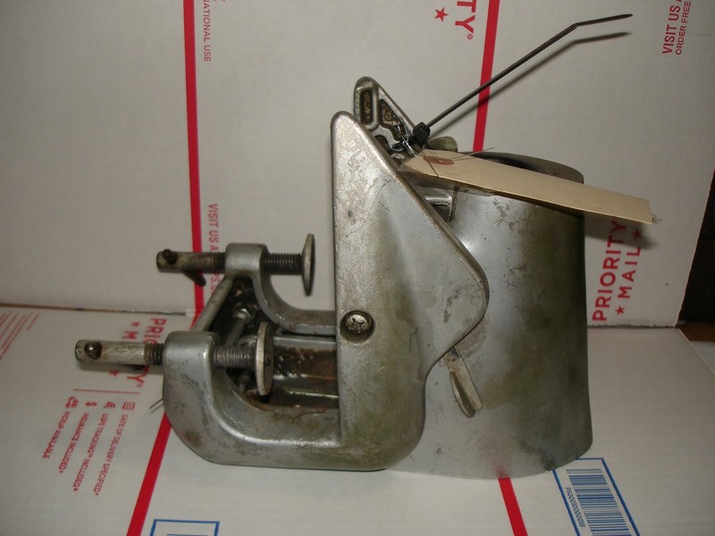 Mercury Super 5 5hp transom mount boat motor part sn 480714