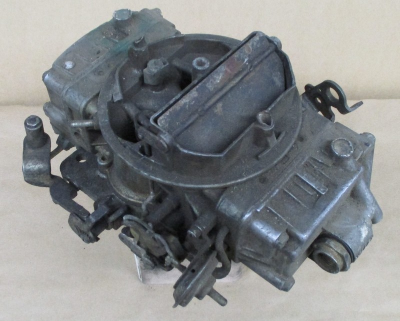 USED 4 BARREL HOLLEY 4165 SERIES CARBURETOR 6210-3 0037 650 CFM VACUUM SECONDARY