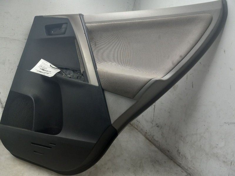 13 TOYOTA RAV 4 LE REAR DRIVER LEFT DOOR PANEL GRY-FB10