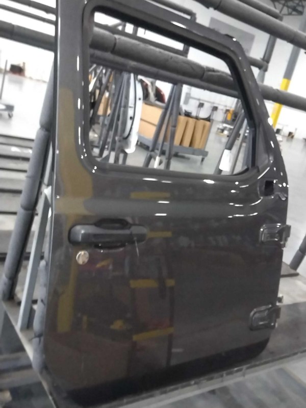 2021 Jeep Wrangler Right Door Grey OEM Used 47K Miles - NJ25-19543-483880