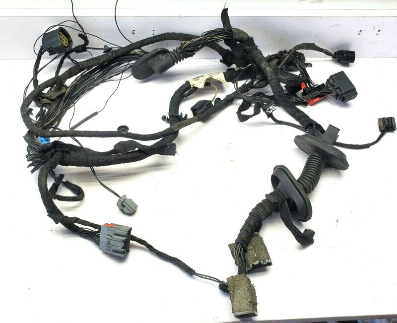 09-11 Jaguar X250 XF XFR Front Left Driver Side Door Wire Wiring Harness OEM
