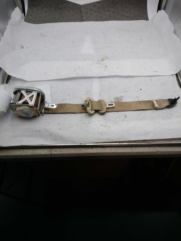 2009 Lincoln MKZ Silver OEM Seat Belt - Used, 121K Miles, Warranty Included