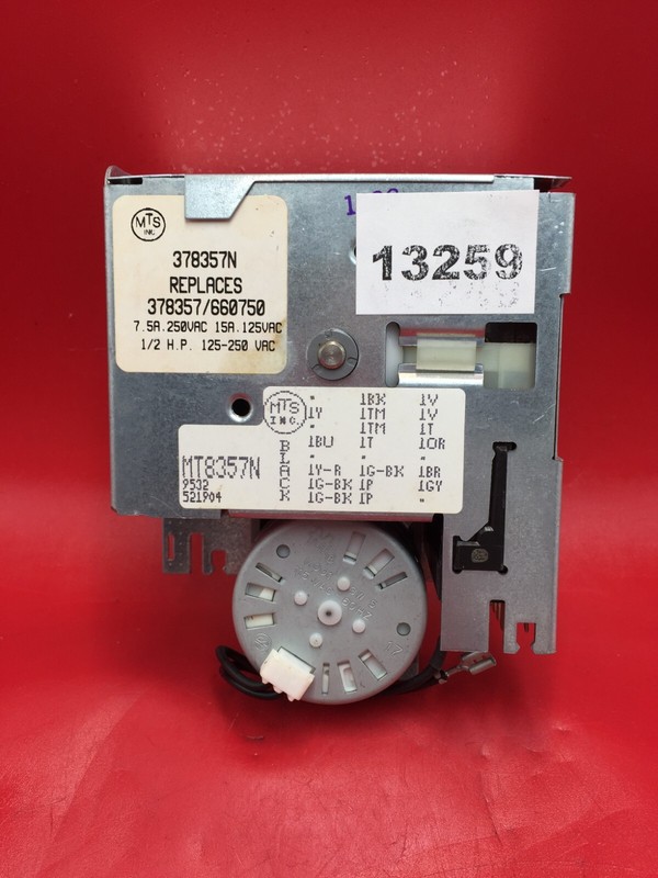 WHIRLPOOL WASHER TIMER378357 NWD-13259