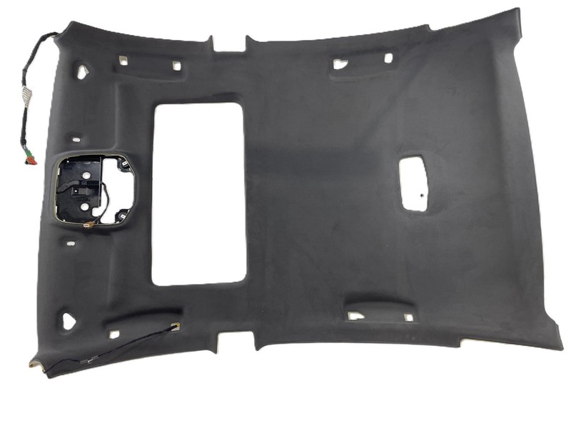 2014 Maserati Quattroporte S Upper Roof Overhead Headliner Black W/ Harness OEM