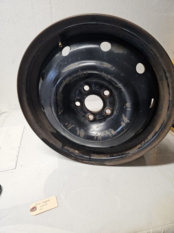 16'' BLACK SUBARU IMPREZA FORESTER 2005-2016 OEM Factory STEEL Wheel Rim