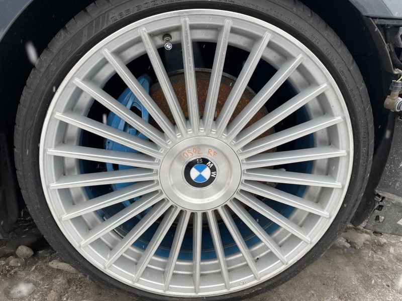 2016-2022 BMW 750i RIGHT FRONT 22'' SILVER STAGGERED CONCAVE WHEEL 64976