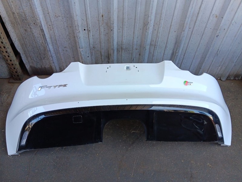 14-17 Jaguar F-Type Rear Bumper Cover White 3.0L T2R11746LML