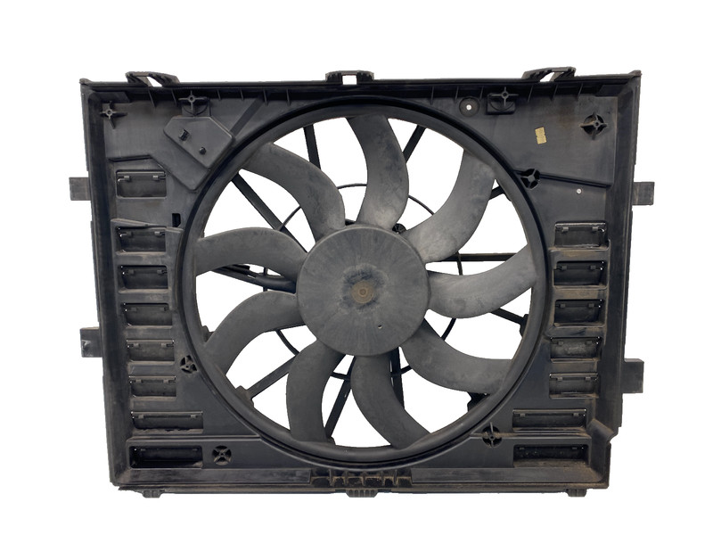 11-14 PORSCHE CAYENNE 3.6L ENGINE COOLING FAN MOTOR SHROUD ASSEMBLY OEM #A0.61