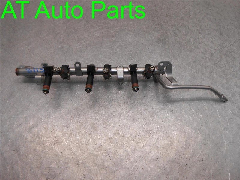 05-08 FORD ESCAPE 3.0L V6 FUEL INJECTORS WITH RAIL OEM 4L8Z-9F593-B