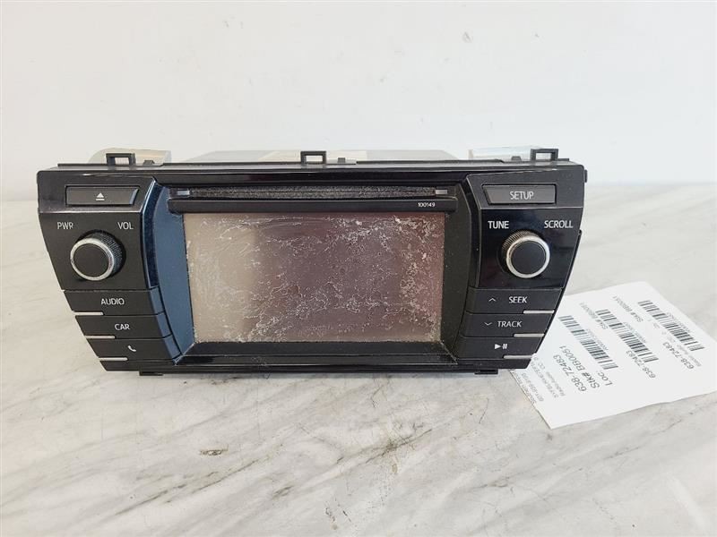 Audio Equipment Radio Display And Receiver Fits 14-16 COROLLA 573583