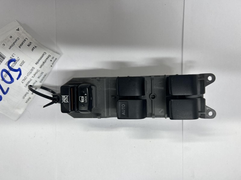 06-'12 TOYOTA RAV4 Front Door Switch Driver master OEM 1 Year Warranty!