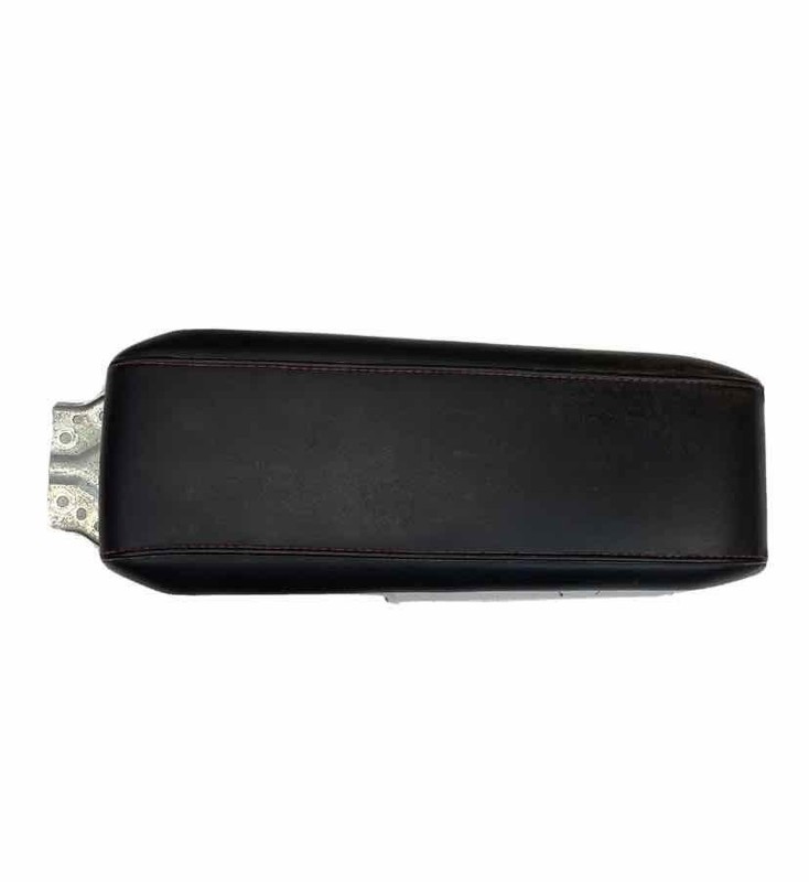 14 17 CHEVY EQUINOX CENTER CONSOLE ARM REST BLACK LEATHER REDSTICHES OEM