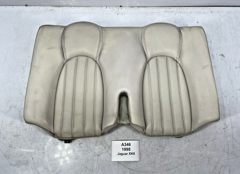 ✅98-00 OEM Jaguar XK8 XKRRear Seat 2nd Row Upper Cushion Leather Invory*