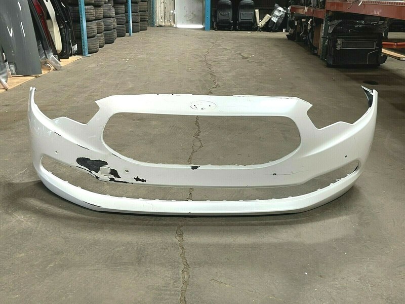 ⭐2015-2018 KIA K900 FRONT BUMPER COVER FACE PANEL BARE W/ PDC OPTION OEM WHITE
