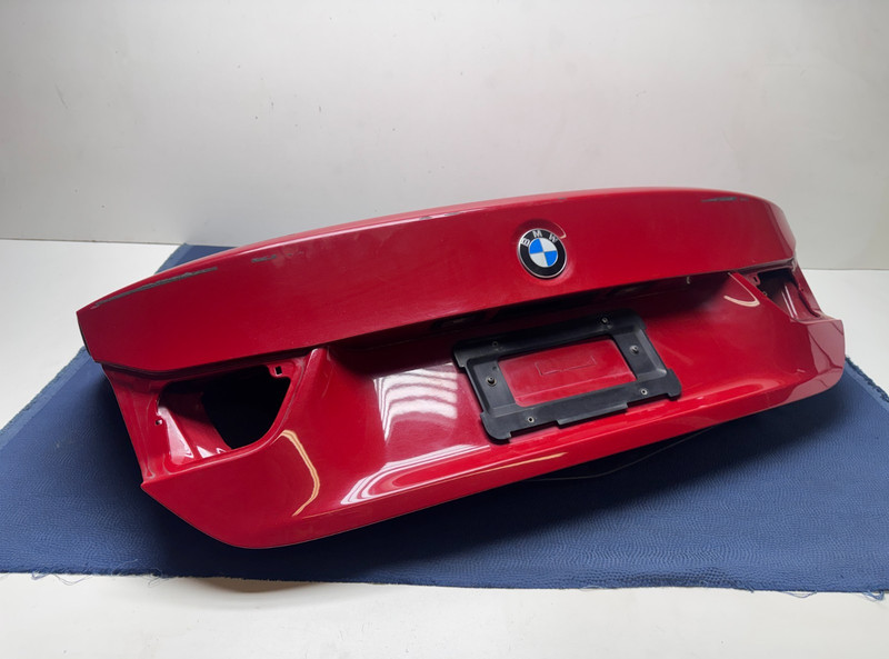 OEM BMW F32 435i Rear Tailgate Shell Trunk Lid Panel Metallic Melbourne Red A75