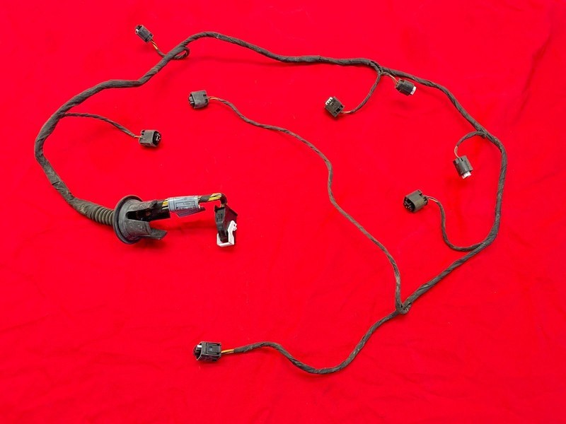 04-10 BMW E63 E64 640 650 M6 Rear Bumper Parking PDC Sensors Wire Harness OEM✅