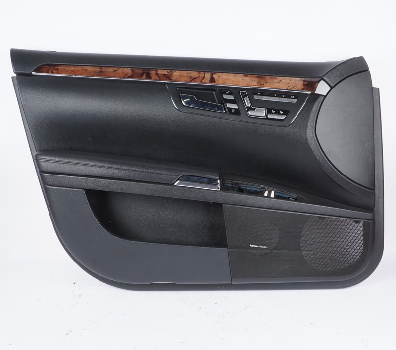 07-09 Mercedes W221 S550 S600 S63 AMG Front Left Driver Door Panel Trim OEM