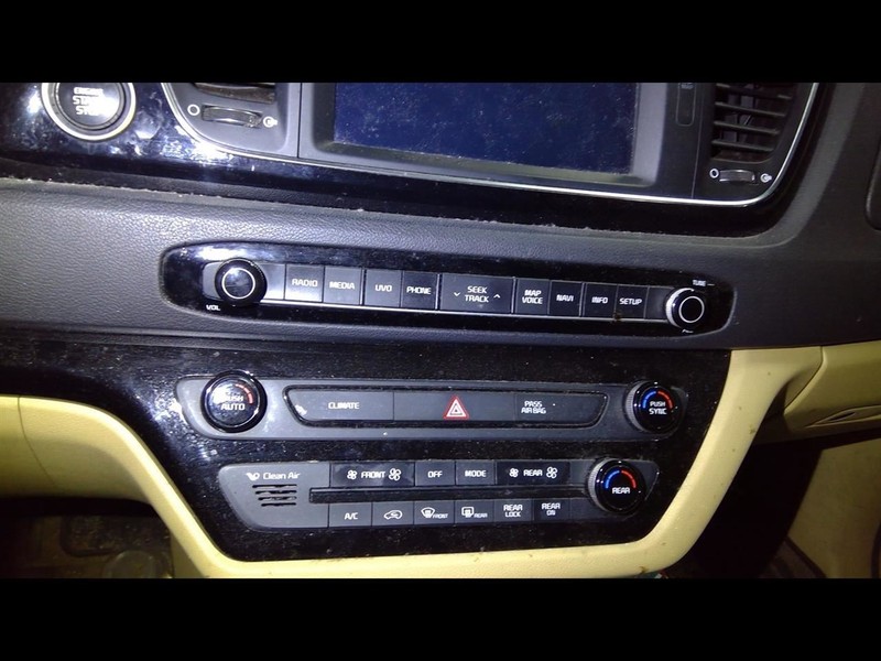 Temperature Control Dash Mounted With Navigation Fits 15 SEDONA 1530756
