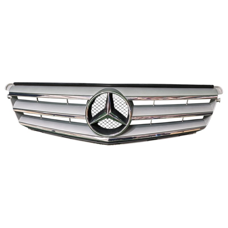 08-14 Mercedes W204 C300 C250 Front Radiator Center Grill Grille Cover Panel OEM