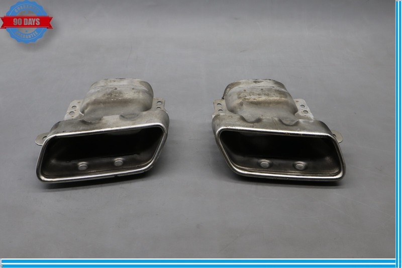 13-19 Mercedes X166 GL550 GLS550 Rear Right & Left Side Exhaust Muffler Tip Oem