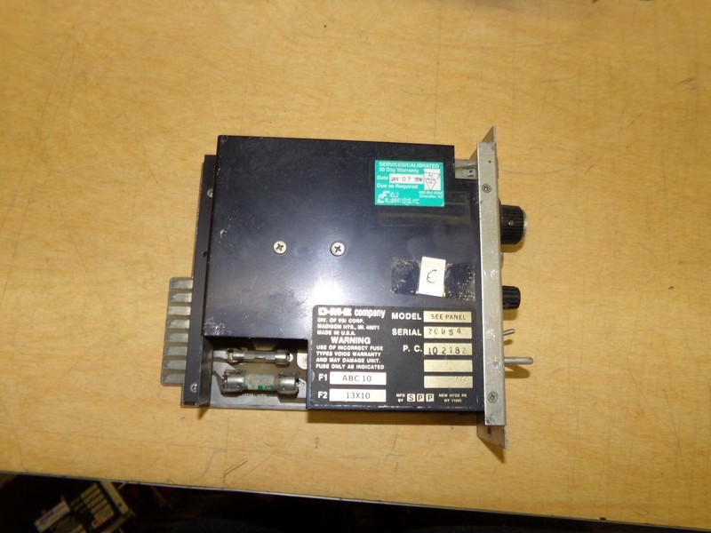 DME FC10AG Control Module 240VAC NOM 10AMps 45-66Hz 2400 W Max*FREE SHIPPING*