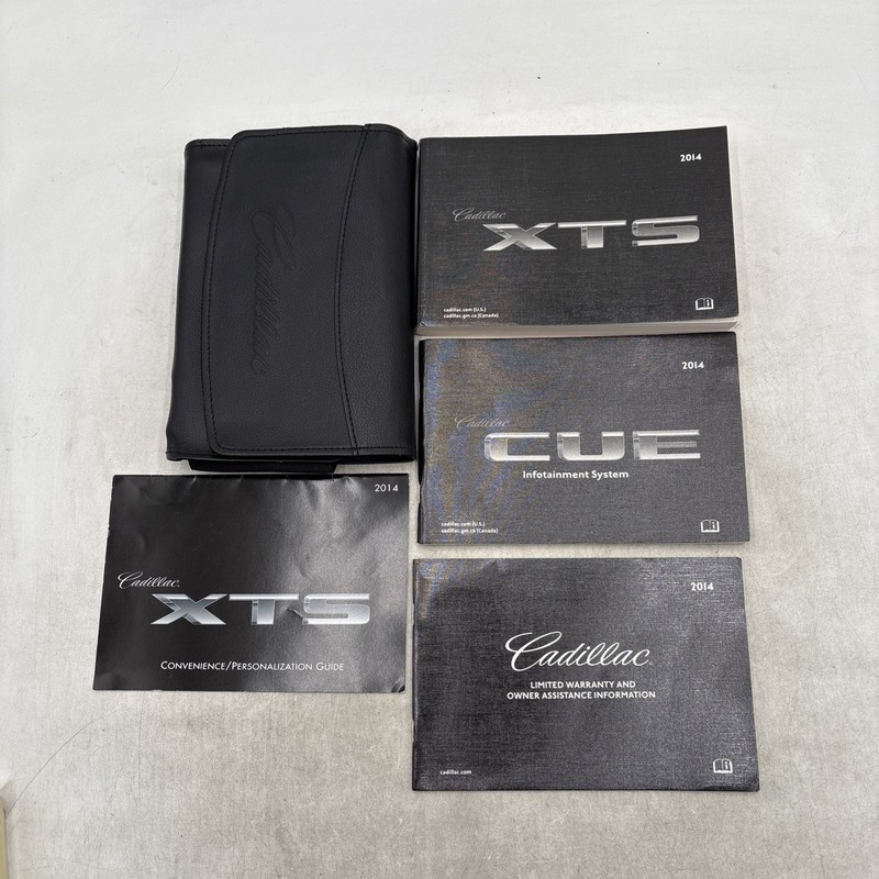 2014 Cadillac XTS Owners Manual With Navigation System And Case