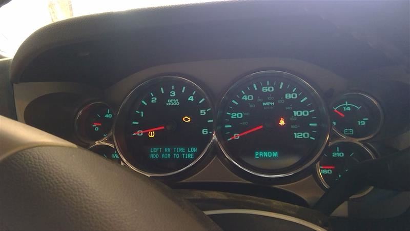 Speedometer Cluster MPH US Market Fits 07-14 SILVERADO 2500 PICKUP 3258115