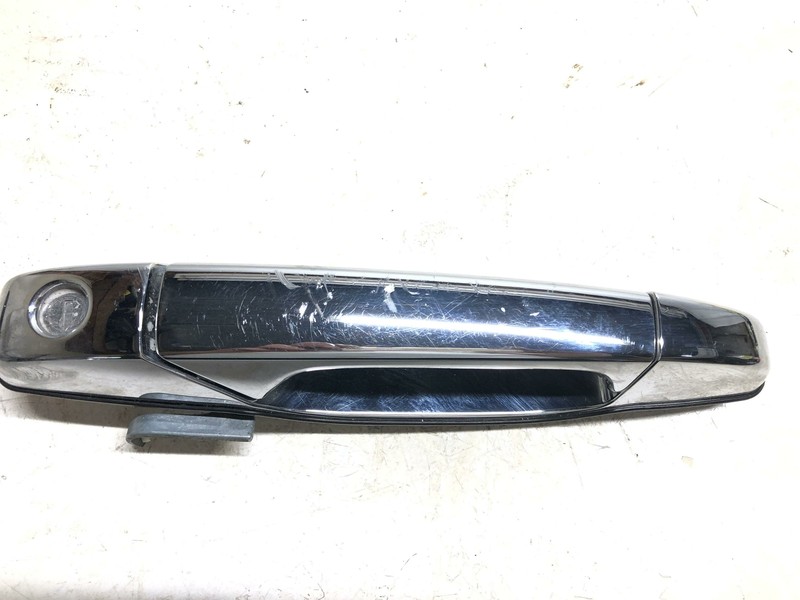 07-11 Cadillac Escalade Front Driver Left Door Handle With Wear Chrome Oem *