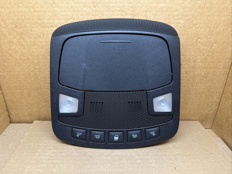 2016-2019 Ford Explorer Front Center Over Head Overhead Console Storage Black