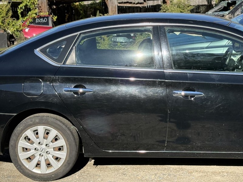 2013-2019 Nissan Sentra Right Passenger Side Rear Door Black
