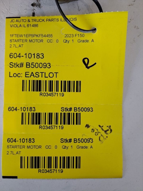 Starter Motor Fits 21-23 FORD F150 PICKUP 3457119