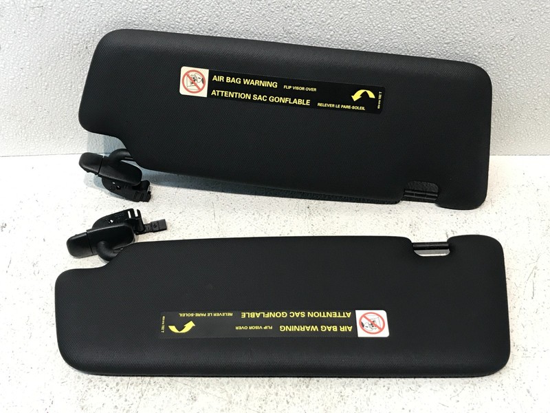 2010 - 2017 Audi S5 Sun Visor Shade Interior W Mirror Left Right Set Pair OEM