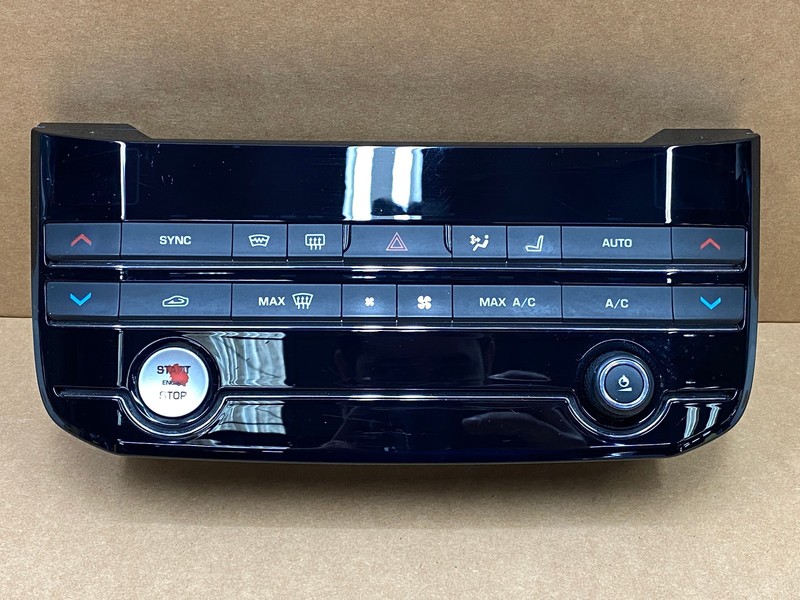 2017-2020 JAGUAR F-PACE HVAC AC HEATER CLIMATE CONTROL PANEL SWITCH OEM LOT791