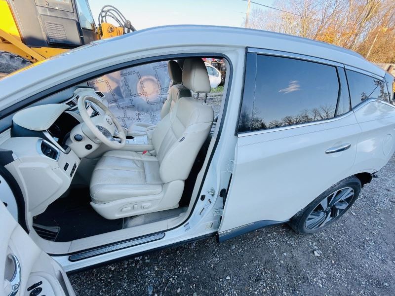 2015-2018 NISSAN MURANO LEFT ROCKER W/POST WHITEPC: QAB 42K -SV- 51009