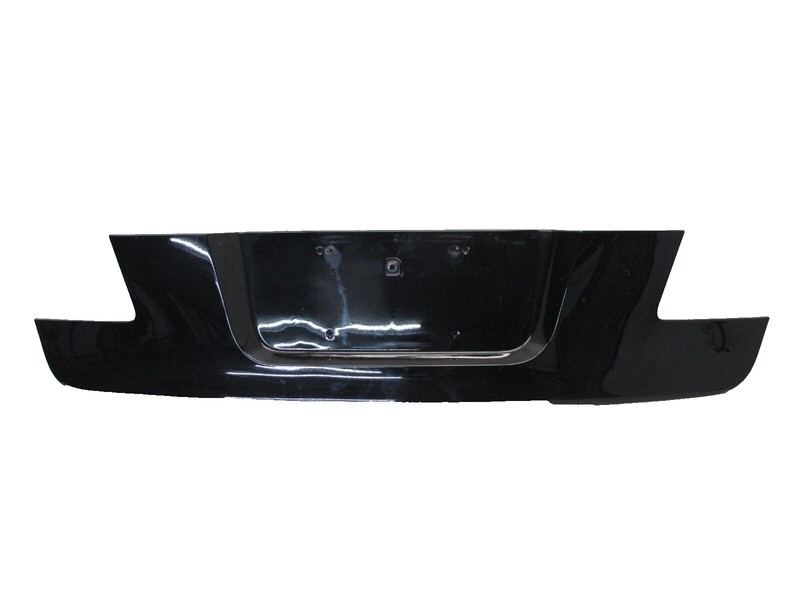 2009-2015 BMW 740 750 760 TRUNK LID LICENSE PLATE TRIM PANEL (475 BLACK) 010224b