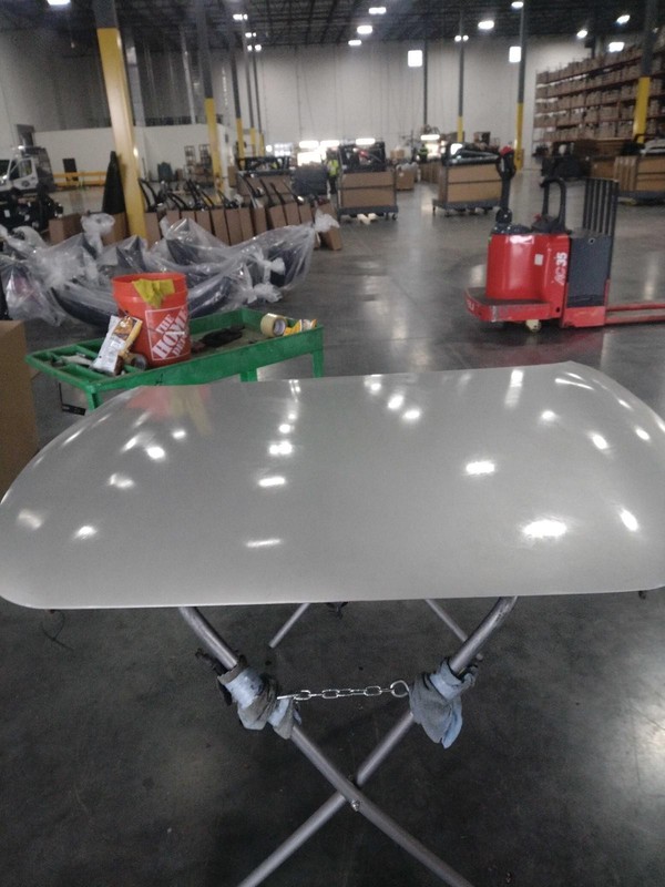 2015 INFINITI Q40 OEM Silver Hood Panel F510MJK0M0 Used 75K Miles